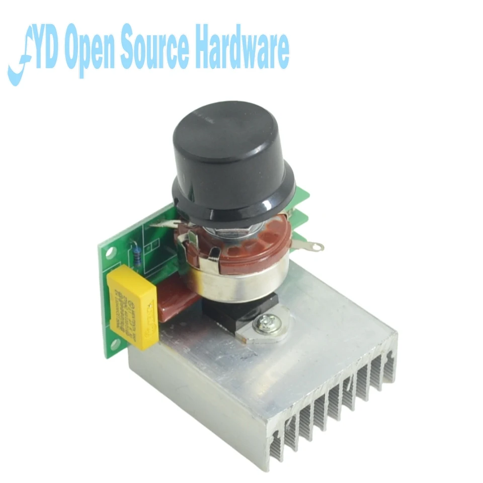 Regulador electrónico de alta potencia SCR de 3800W, regulador de intensidad, velocidad, termostato, venta al por mayor, 1 unidad