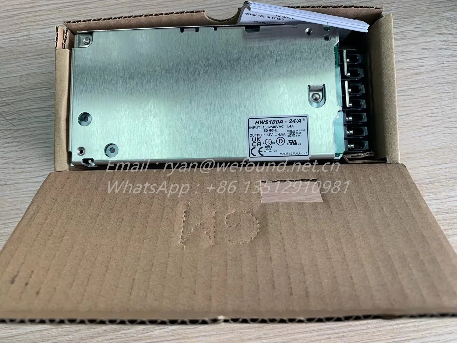 HWS100A-24/A para fuente de alimentación TDK Lambda AC-DC - imagen 2