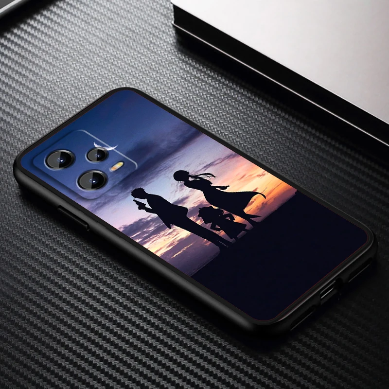 SPY X FAMILY Movie Anime Cool para Xiaomi Redmi Note 13 12R 12 12S Turbo 11 11T 11S 10 10S Pro Plus 5G, Funda negra para teléfono - imagen 4