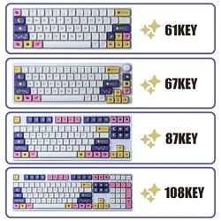GMK Constellation Set Teclas PBT XDA Compatibles Cherry MX Mecánico