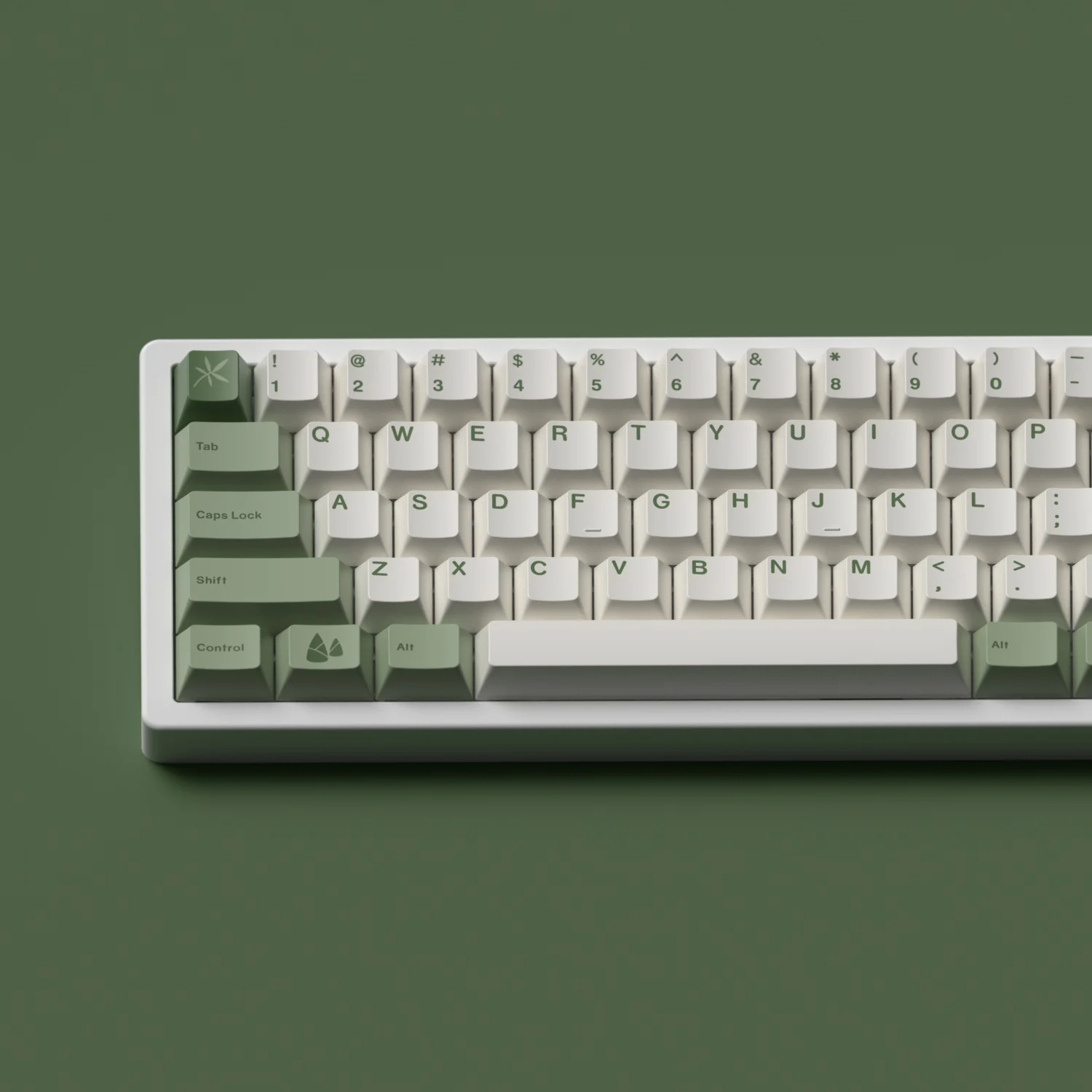 Juego de teclas de bosque de bambú verde, 145 teclas, perfil PBT personalizado estándar ANSI, cereza, Teclado mecánico retroiluminado para PC Gamer, 1 Juego - imagen 4