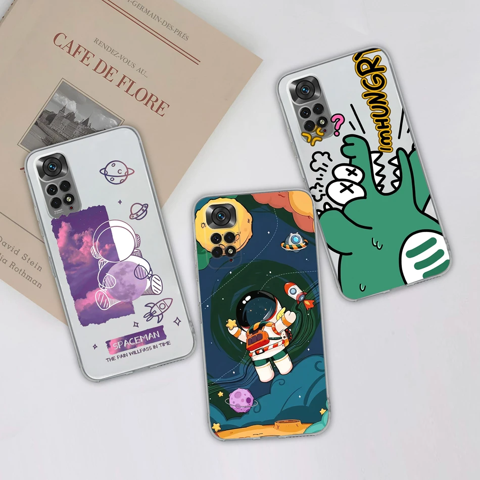 Funda para teléfono Xiaomi Redmi Note 11 Pro Plus, cubierta de silicona suave y transparente, Color degradado, 4G, 5G - imagen 2