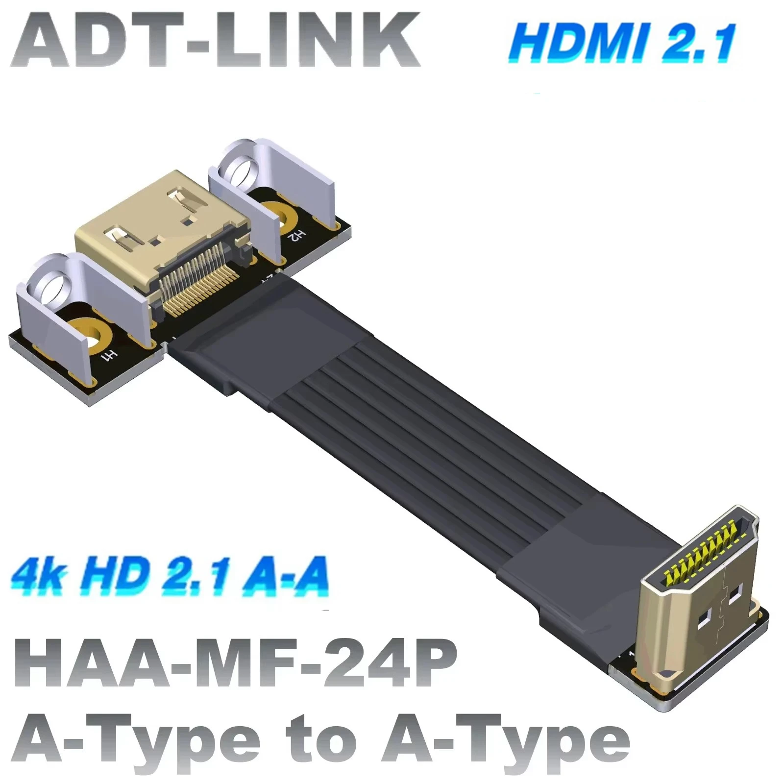 Cable Extensión HDMI 2.1 Plano FPC - 4K 144Hz / 2K 240Hz - imagen 3