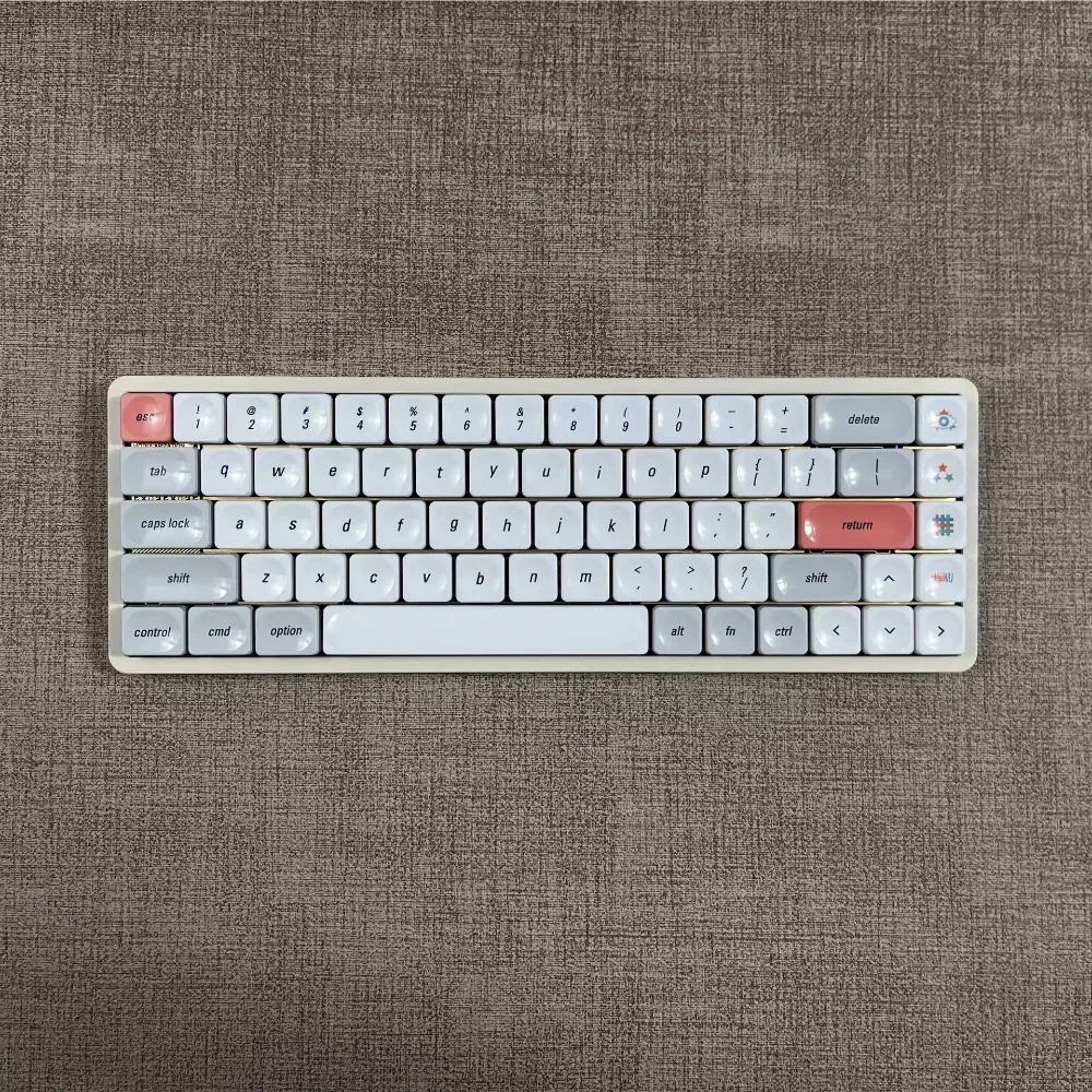 Teclas Chosfox LCK personalizadas PBT, teclas cuadradas cruzadas, teclas de eje corto para teclado mecánico, accesorios de juego - imagen 2