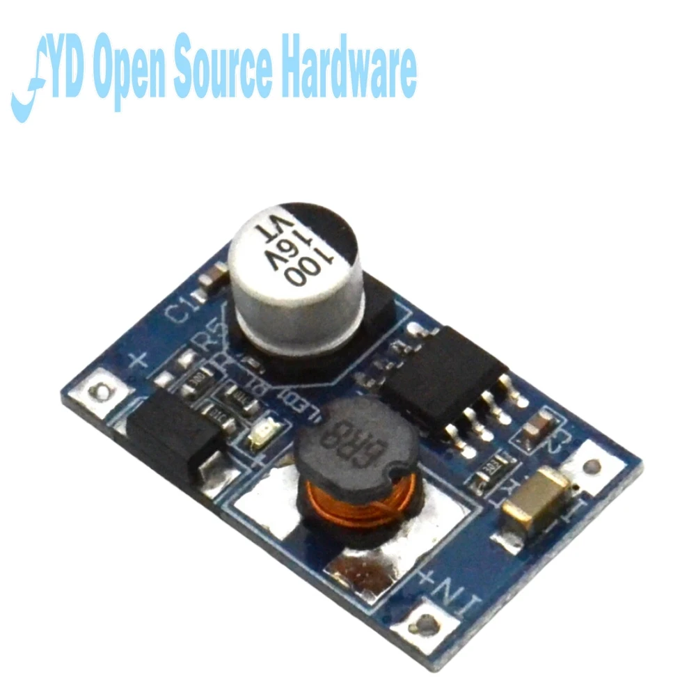 1-10 Uds 8W DC-DC módulo convertidor de refuerzo 3V a 12V regulador de voltaje elevador, 3,7 V Li-ion a 12V para fuente de alimentación DIY - imagen 5