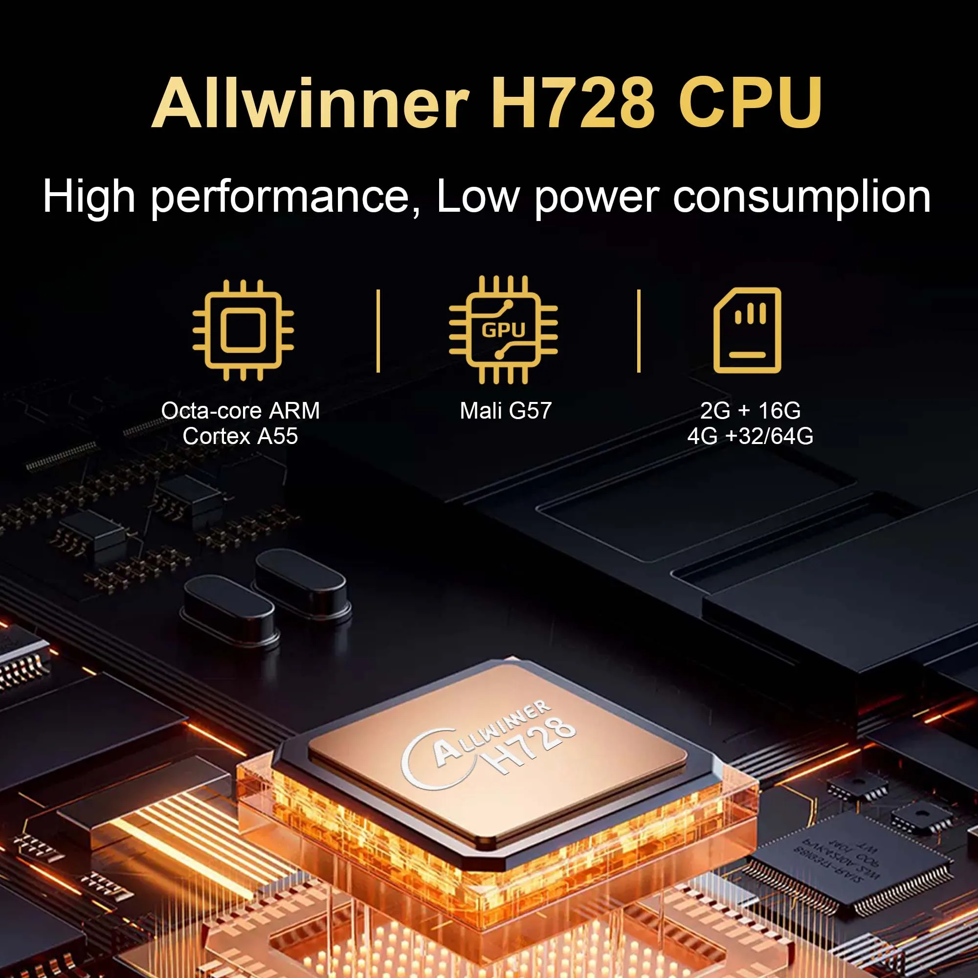 Android14 Streaming TV Box Wifi6 1000M Mortal T9 Smart 8K 4K cine en casa AllwinnerH728 Octa Core Netflix Bluetooth Chromecast - imagen 2