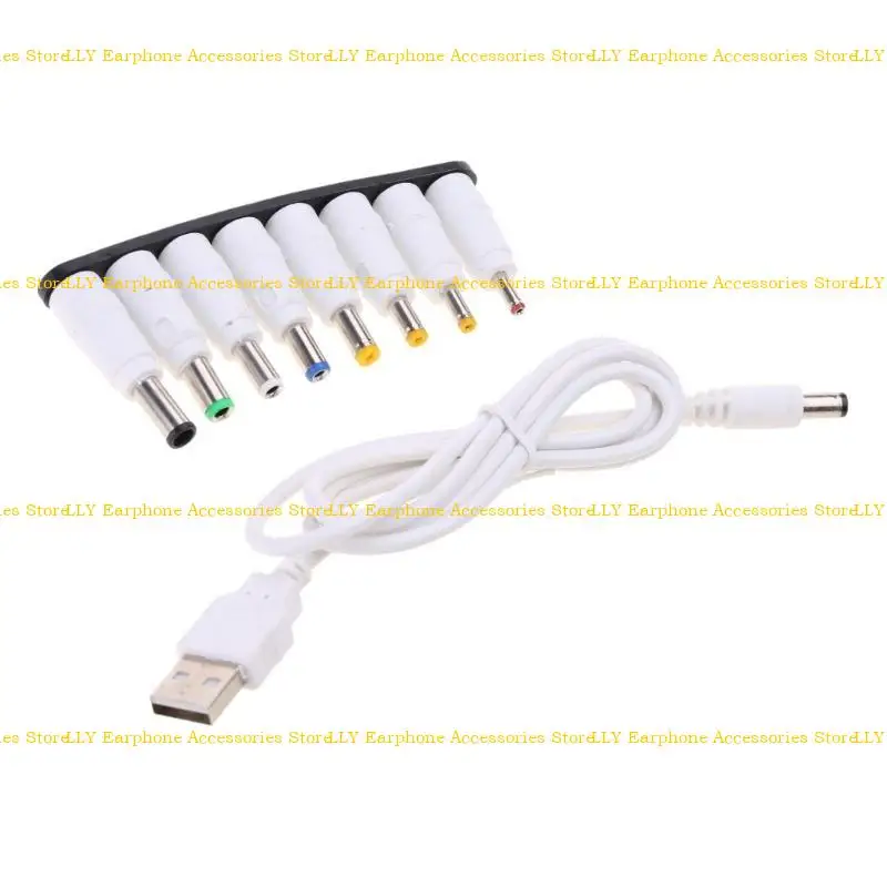 462E USB 5V cable alimentación DC9V12V para escáneres enrutadores Altavoces Cámaras Fuente alimentación con 8 - imagen 3