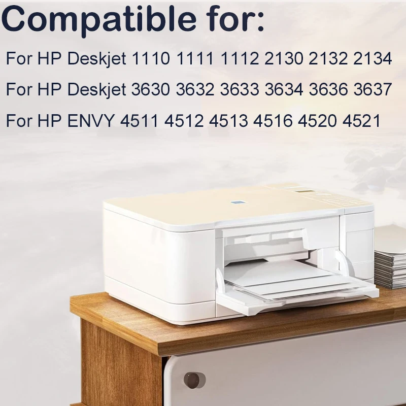 Vilaxh para cartucho de tinta hp 302 para hp 302 xl DeskJet 1110 2130 para impresora HP 302XL Envy 4520 4523 Officejet 3630 3639 - imagen 3