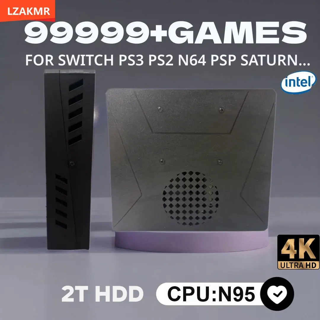 Nueva actualización de consola de juegos S1 Windows11 y Batocera 2TB HDD 99999 + juego para Switch PS2 PS3 WII SS GAMECUBE Sega Saturn regalos - imagen 2