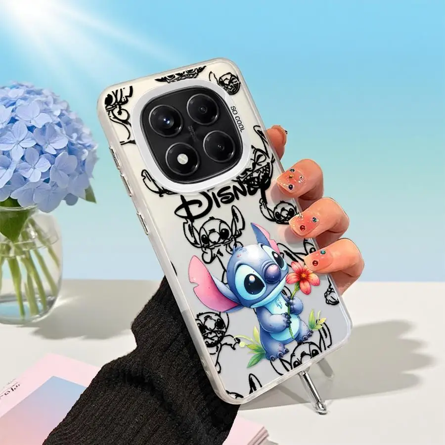 Funda suave bonita de Stitch de Disney para Xiaomi Redmi Note 12 13 14 Pro Plus 10 11 Pro 10s 11s - imagen 5