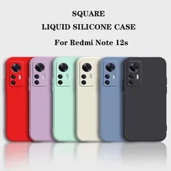 Xiaomi Redmi Note 12S – Funda Silicona Líquida Ultra Suave