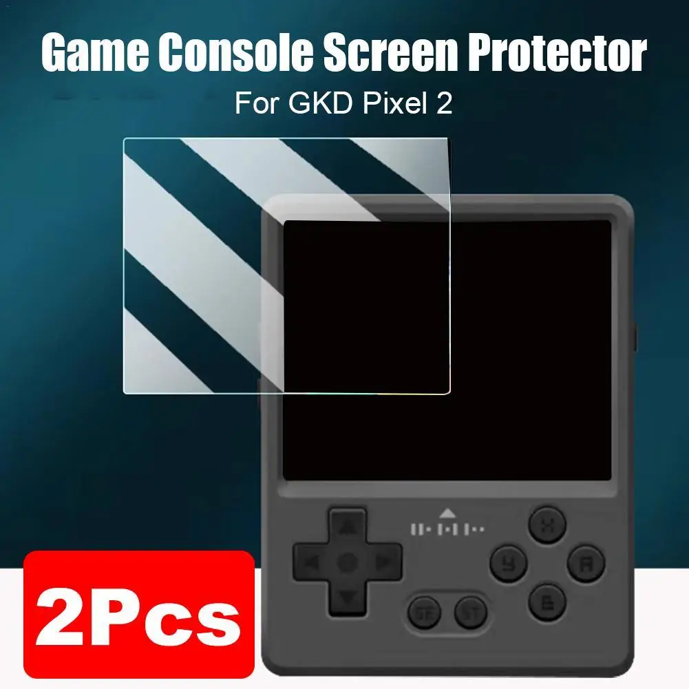 Protector de pantalla HD para consola de juegos portátil GKD Pixel 2 GKD Pixel II, accesorios de película protectora suave resistente a los arañazos, 2 uds.