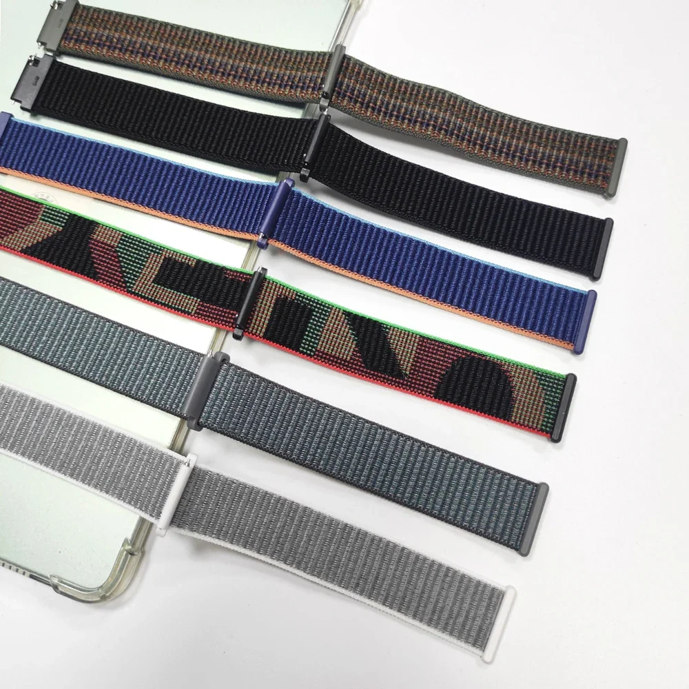 Correa de nailon para reloj Garmin Venu 4, correas de 45mm, 22 y 20mm, pulsera de repuesto Venu 3 2 sq2 2Plus/Vivoactive 6/Forerunner 570 - imagen 5