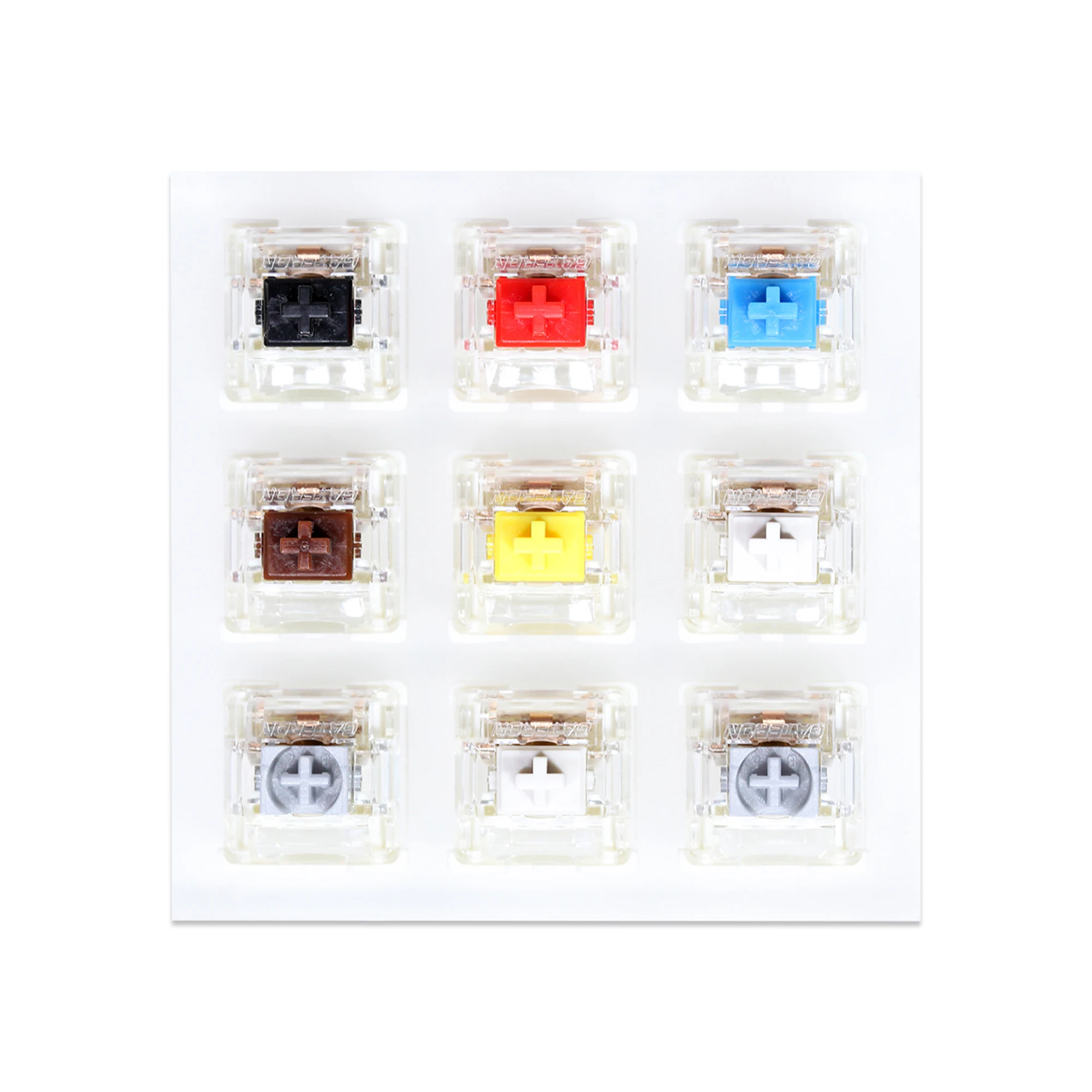 Probador Switches Acrílico Multicolor para Teclados Mecánicos - imagen 4