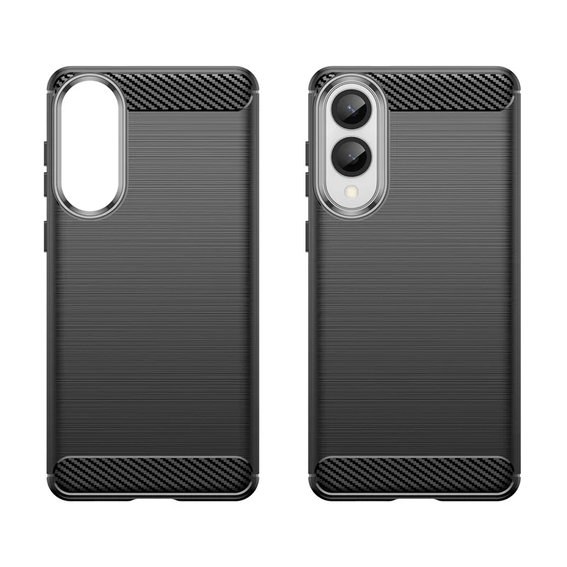 Para Samsung S25 Edge funda Samsung Galaxy S25 Edge Capa fibra de carbono nuevo suave TPU teléfono parachoques trasero Fundas Samsung S25 Edge - imagen 5