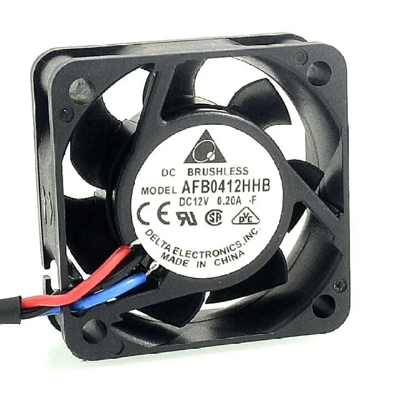 Para Delta afb0412hb 4cm 40mm 12V 0,20 a tres cables de velocidad duraderos rodamientos de bolas ventilador de refrigeración 40*40*15mm - imagen 3
