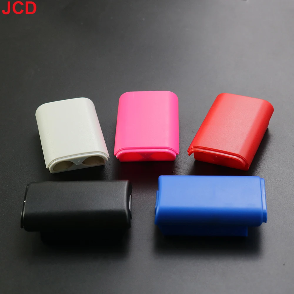 JCD 5 uds controlador de juego funda trasera de batería AA soporte de batería funda trasera de repuesto para mando inalámbrico Xbox 360 - imagen 4