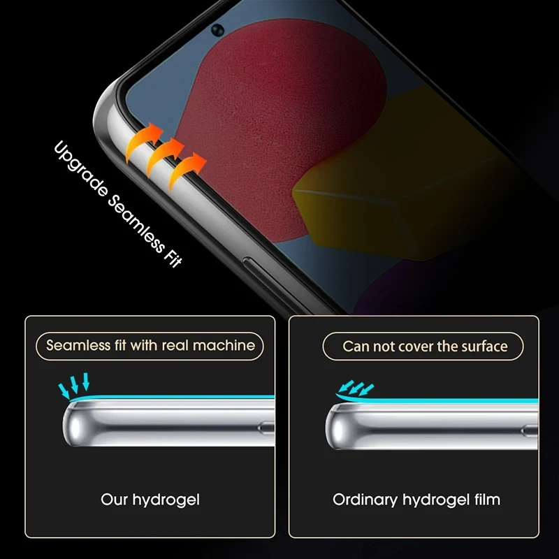 2 uds película protectora de hidrogel Anti-Peep de privacidad para Samsung Galaxy S21 FE S22 S23 S24 Ultra Plus Note 10 20 Protector de pantalla - imagen 5