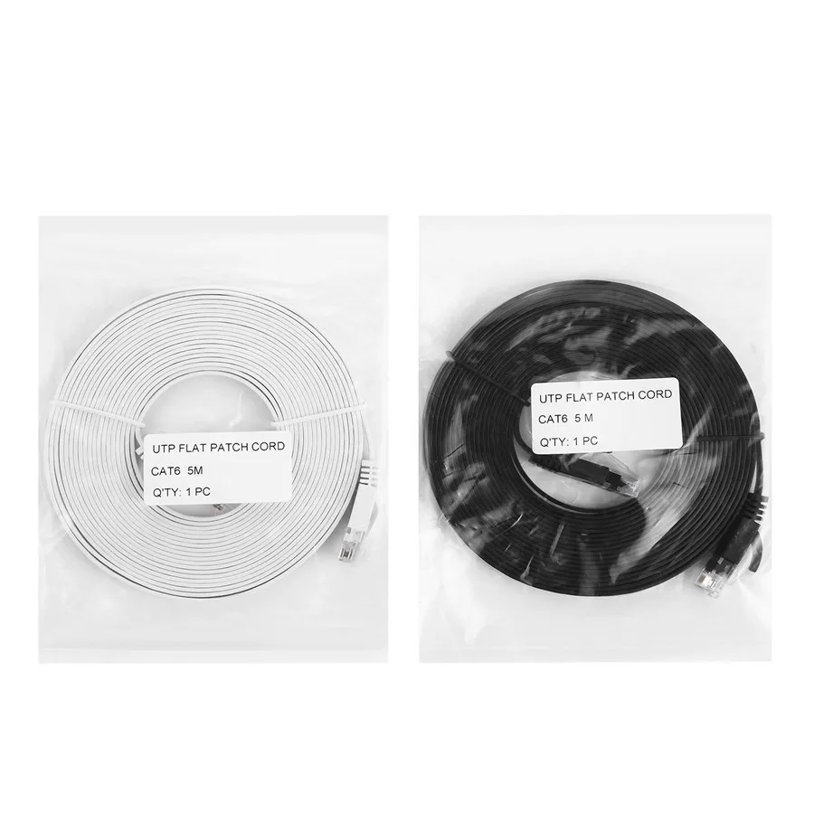 Cable Ethernet Cat6 Lan Cable 10m 20m 30m UTP Cat 6 RJ 45 Cable de red divisor RJ45 Cable de conexión de par trenzado para enrutador de ordenador portátil - imagen 4