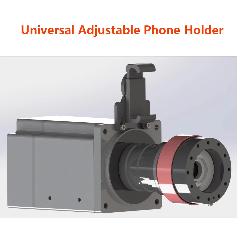 Soporte Universal ajustable para teléfono Compatible con MOZA R5 R3 R9 R12 FANATEC SIMAGIC Base - Fácil instalación