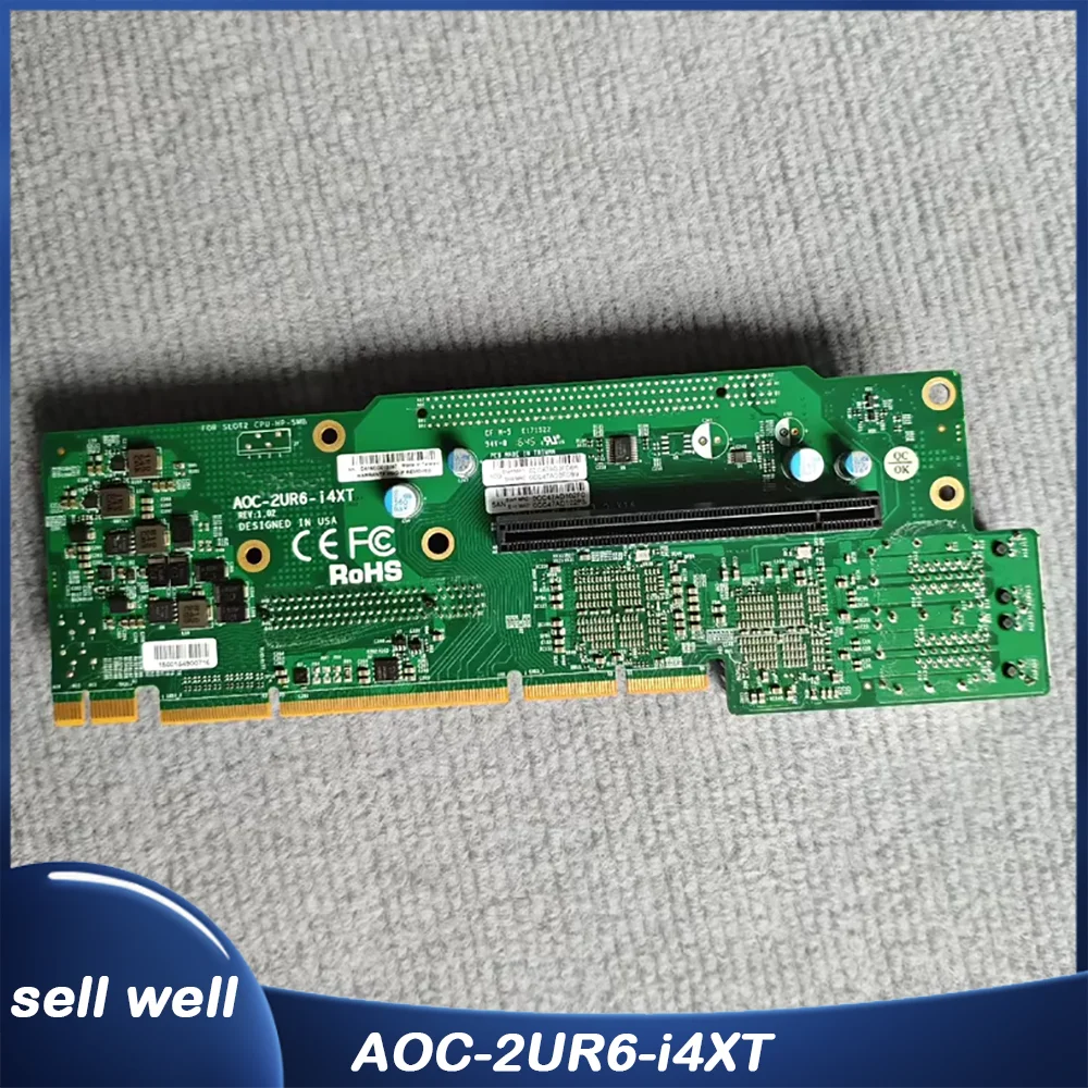 Para tarjeta de expansión Super-micro Server AOC-2UR6-i4XT