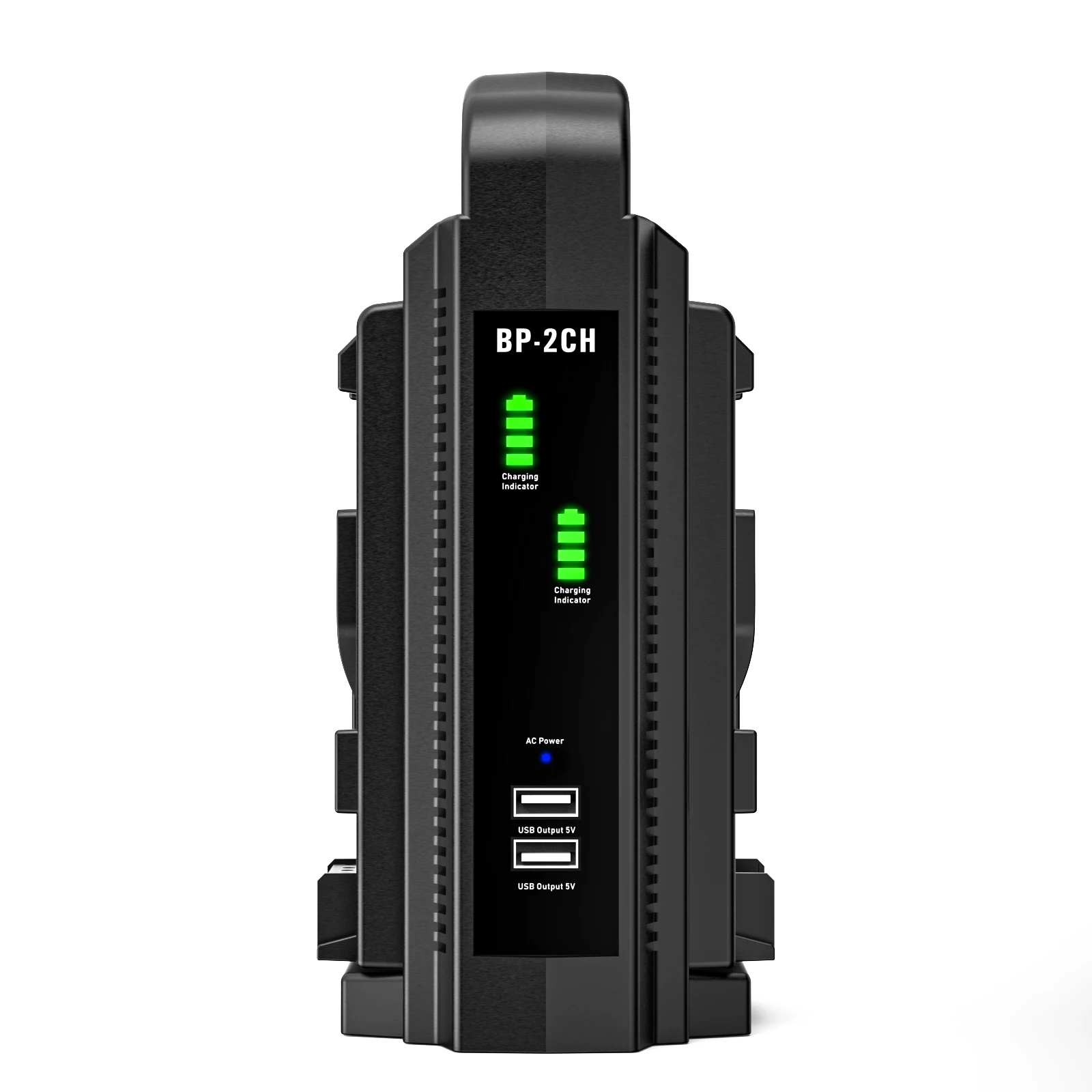 Cargador de batería Batmax V Mount, cargador rápido adaptador D-Tap de doble canal de 16,8 V para baterías Sony V Mount/V Lock - imagen 5