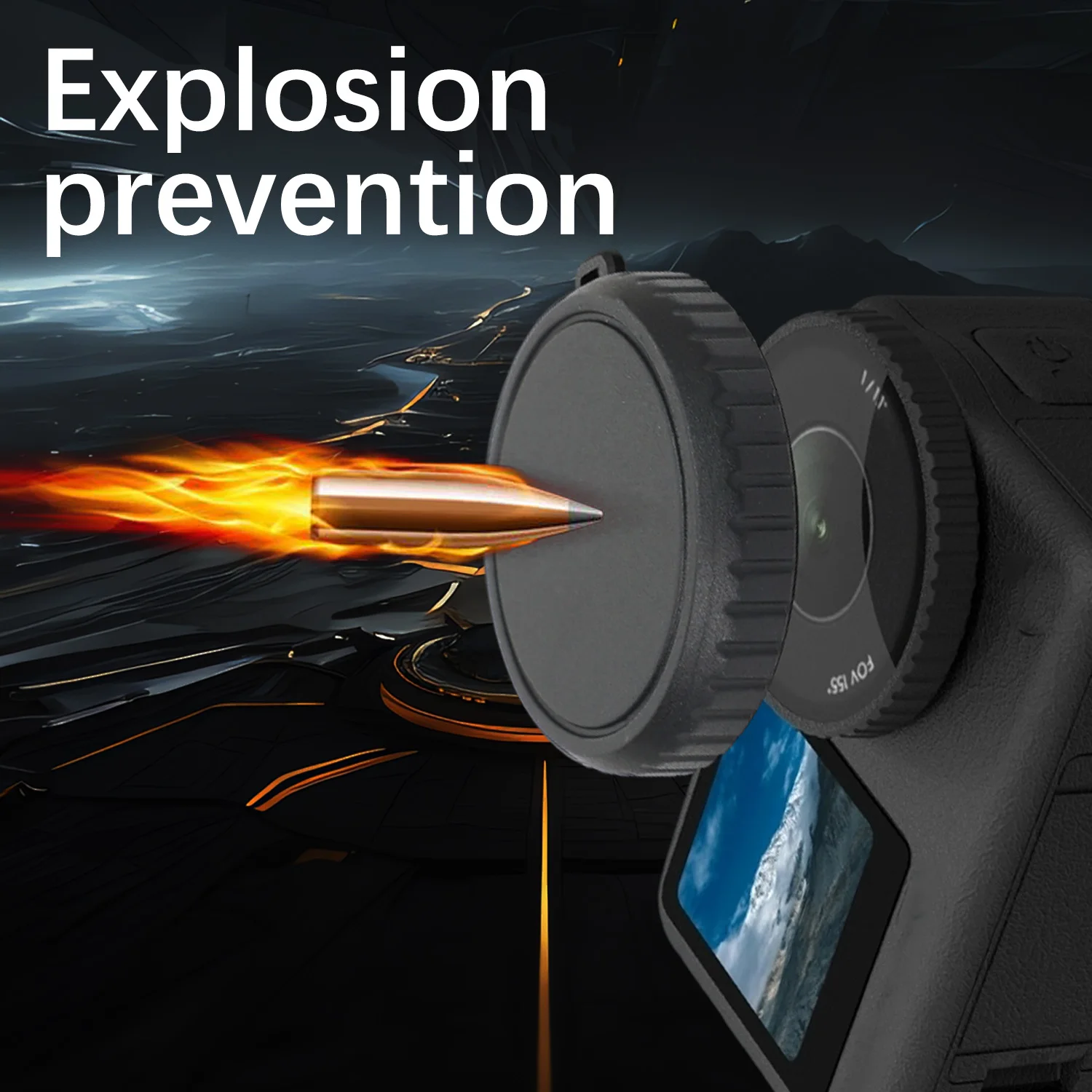 Protector de silicona para lente de cámara DJI Action 6, Protector a prueba de polvo, protección a prueba de golpes, cubierta de lente, accesorios para cámara deportiva - imagen 4