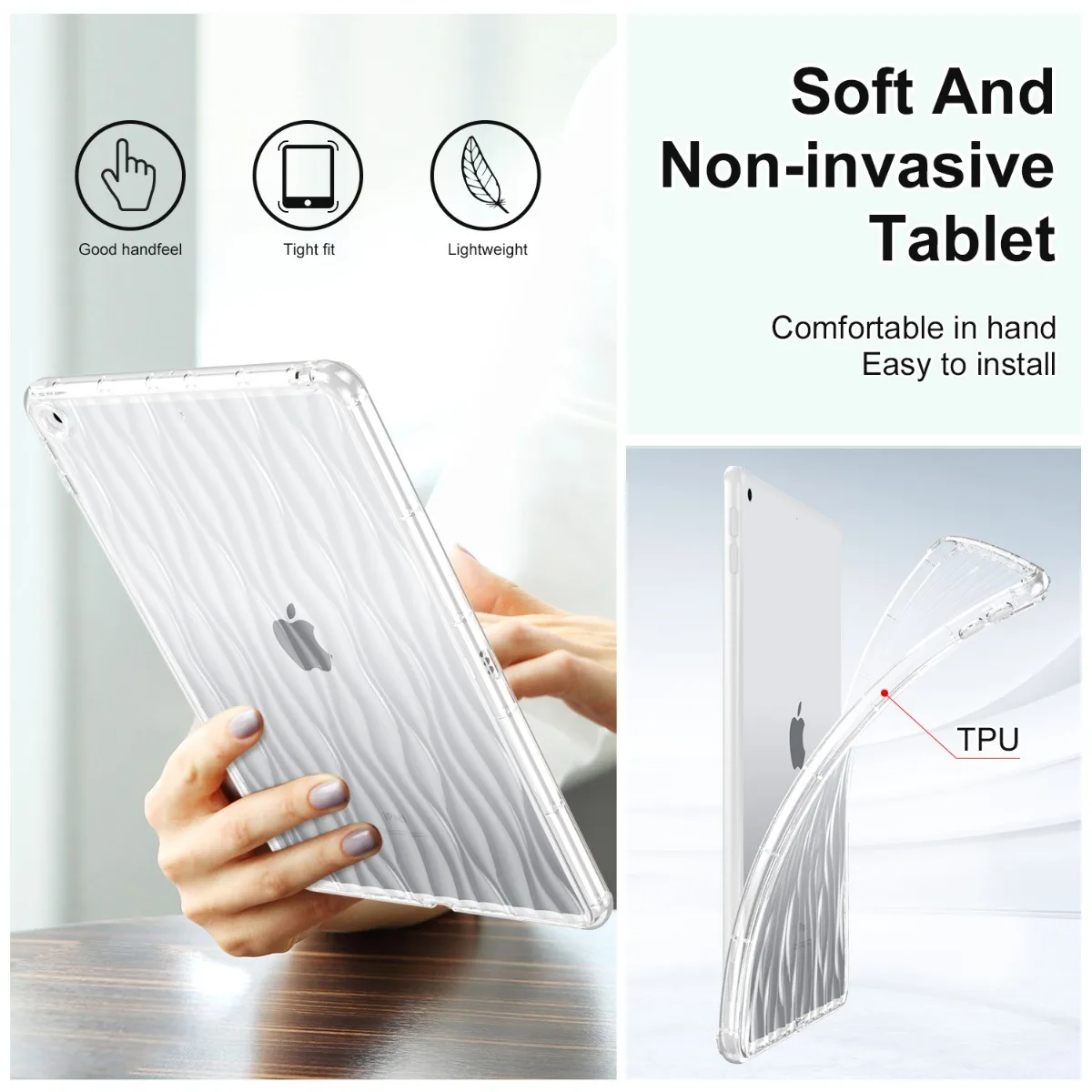 Funda dura para iPad de décima generación, cubierta de PC para iPad Pro11 Air 5, 4, 3, Mini 6, 4, 5, 10,2, 9,7, 10,5 - imagen 2