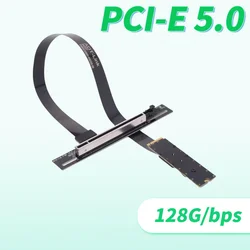 Riser PCIe 5.0 M.2 NVMe x16 90° – Adaptador Extensión Angulada