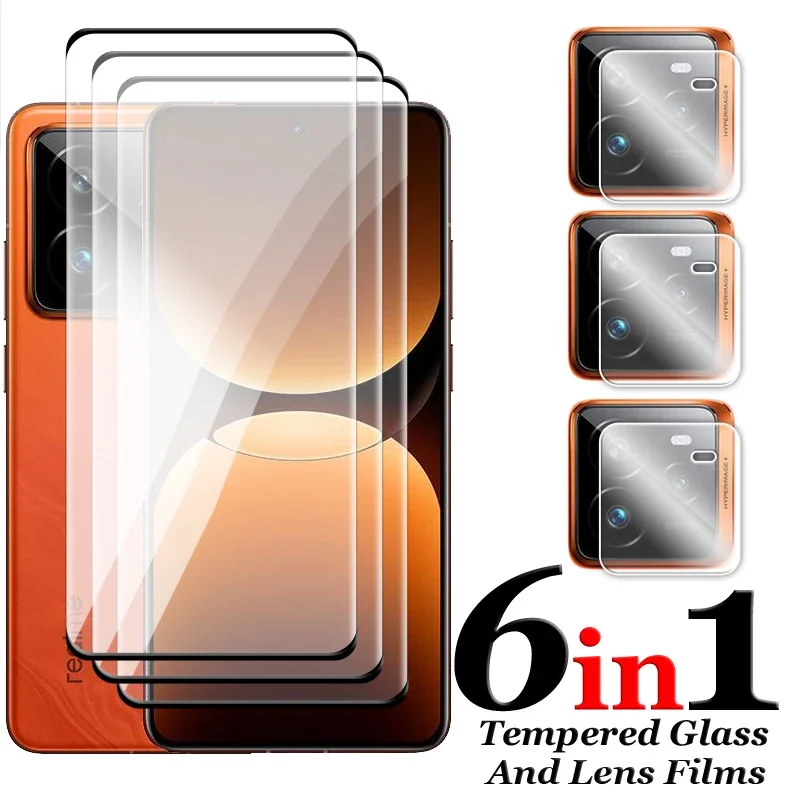 Para Realme GT 7 Pro vidrio 3D curvado cubierta completa Protector de pantalla para Realme GT7 Pro vidrio templado para Realme GT 7 Pro película de lente - imagen 2
