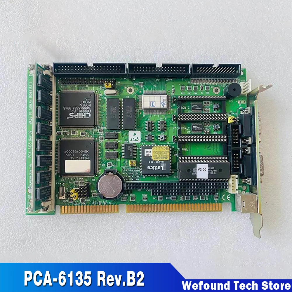 Placa base Original para ordenador Industrial Advantech PCA-6135 Rev.B2, CPU integrada, alta calidad, totalmente probada, envío rápido - imagen 3