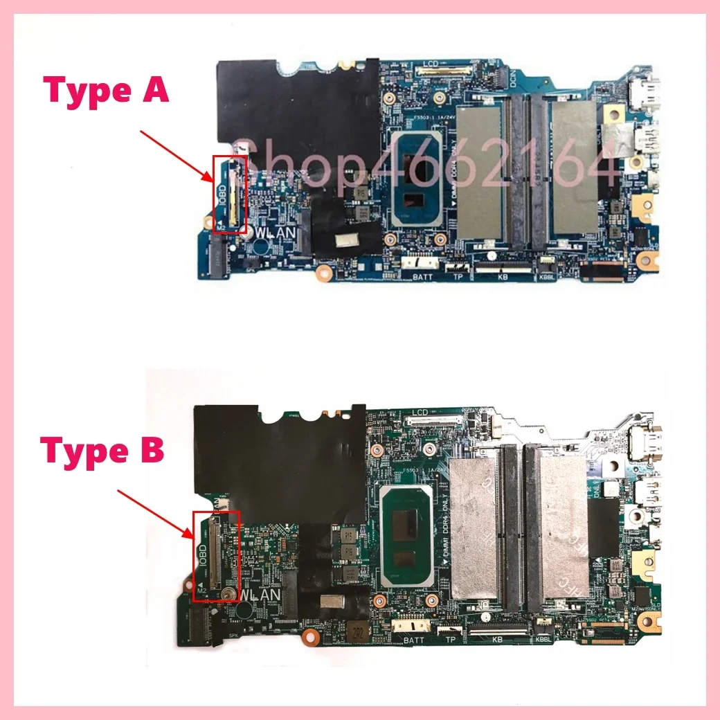 19856-1 con i3 i5 i7-11th Gen CPU placa base para portátil Dell inspiron 14 5410 5418 placa base para ordenador portátil 100% probado OK - imagen 2
