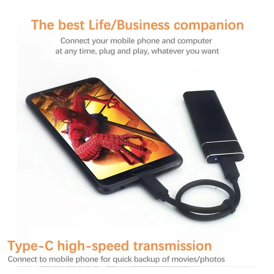 Carcasa M2 SSD de protocolo único, carcasa externa M.2 NGFF SATA, adaptador M.2 a USB3.1 tipo C SSD para caja de disco PCIE NGFF SATA SSD - imagen 3