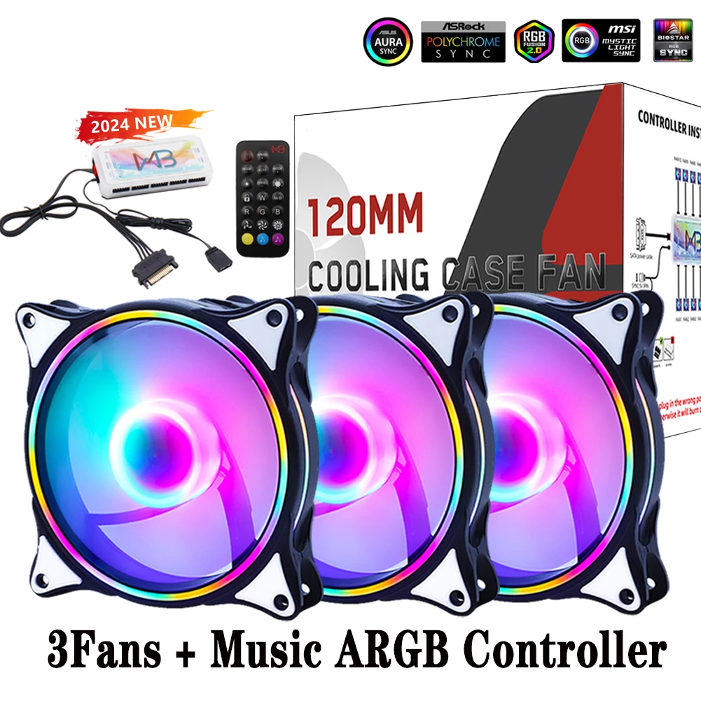 3 Fans With Music