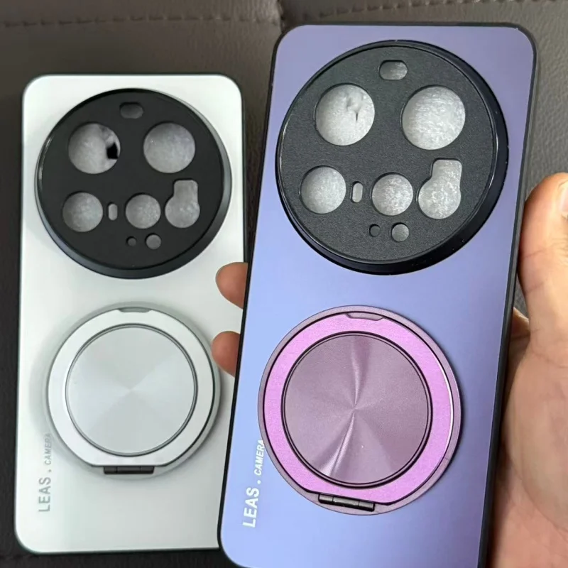 Para Xiaomi 15 Ultra Funda de lujo con rotación mate soporte magnético PC cubierta anticaída para Xiaomi 15 Ultra Mi15 Funda de parachoques - imagen 3