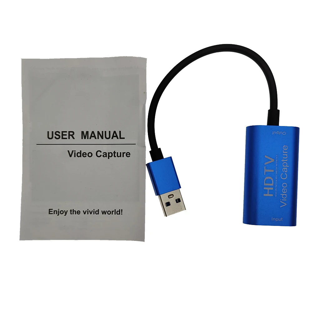 Tarjeta de captura de vídeo, caja de grabación Compatible con HDMI, USB 3,0, 1080P, 4K, para PC, cámara de juegos, grabación en vivo