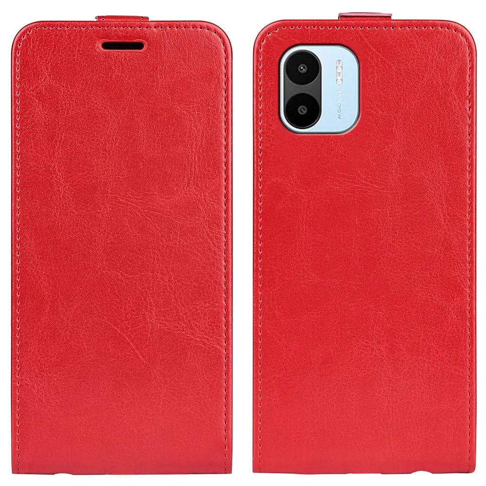 Para Redmi A1 4G, Funda de cuero con tapa suave, cartera Vertical de cuero con ranura para tarjeta de crédito para Xiaomi Redmi A1 4G - imagen 5
