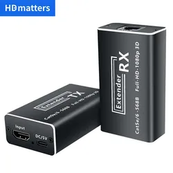 Extensor HDMI por cable Cat5e/6 con PoC 1080p