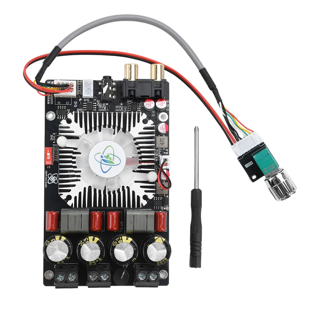 Placa amplificadora de escenario trasero puro XY-AP2202, placa amplificadora Digital HiFi de alta temperatura, fuente de alimentación TPA3251D2 DC12-36V 10A - imagen 2