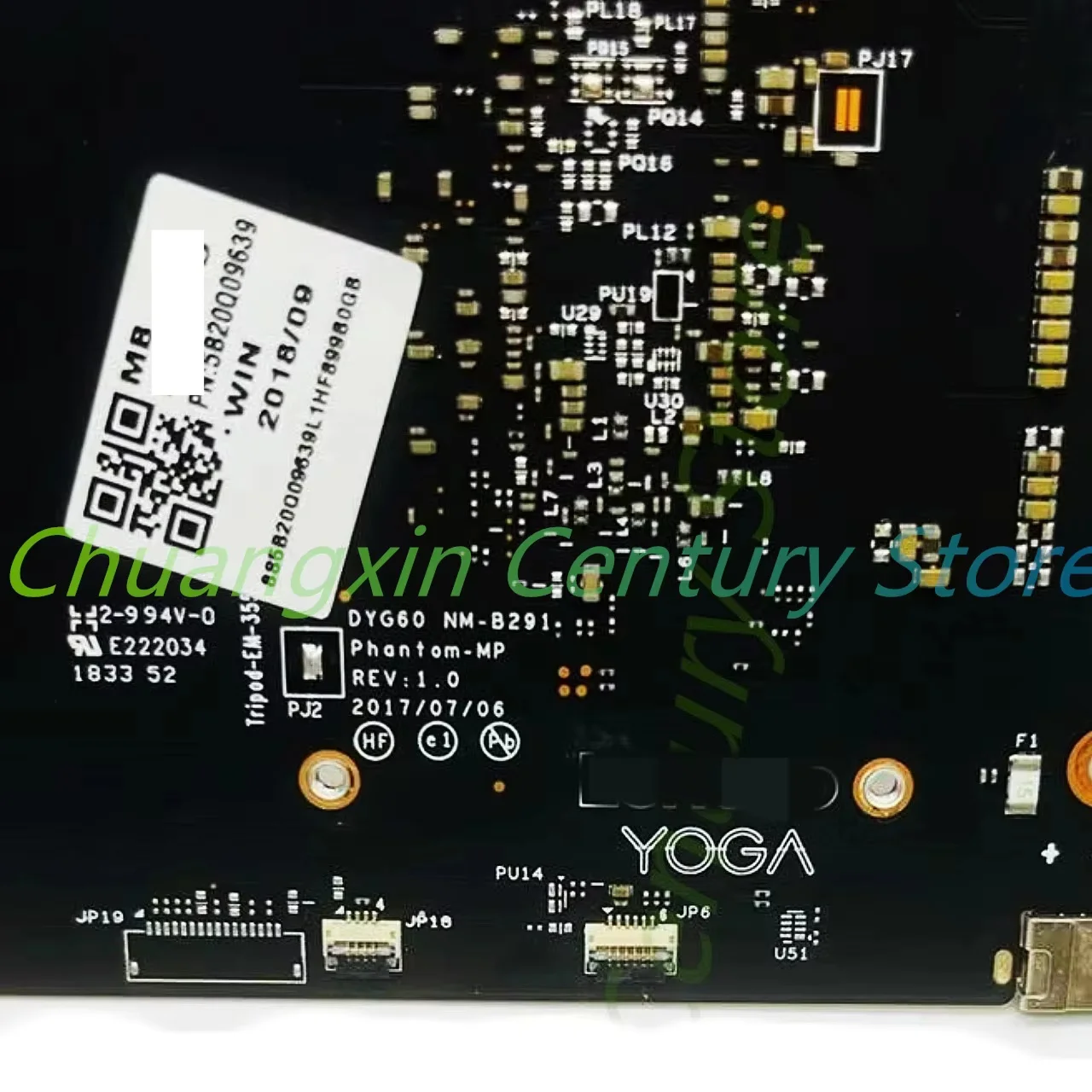 Para Lenovo laptop Yoga 920-13IKB placa base para ordenador portátil DYG60 NM-B291 con CPU I5 I7-8TH RAM: 8G/16G 100% probado completamente en funcionamiento - imagen 4