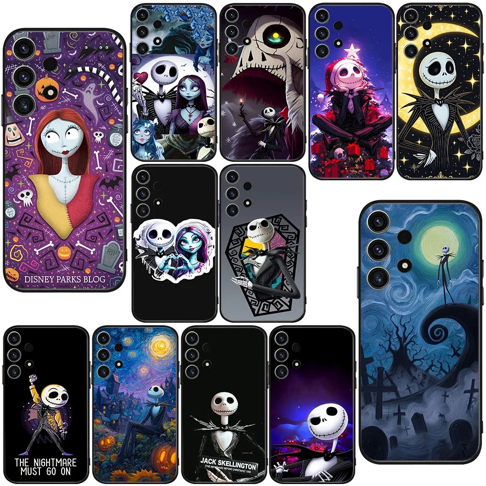 BK-15 Jack y Sally funda blanda para Realme 8 8S Q3 Q3i V13 C12 C15 C21Y C25Y C20 C33 C30 Narzo 30 Pro - imagen 2