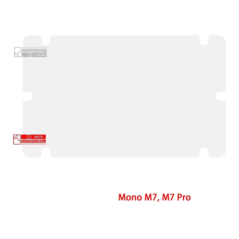 Top-para Anycubic Photon Mono M7 Pro/M7 LCD película protectora de pantalla de impresora 3D, 10 Uds accesorio de impresora 3D de 10,1 pulgadas - imagen 2