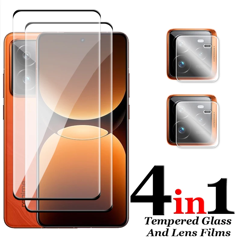Para Realme GT 7 Pro vidrio para Realme GT7 Pro vidrio templado 3D curvado cubierta completa Protector de pantalla para Realme GT 7 Pro película de lente - imagen 4