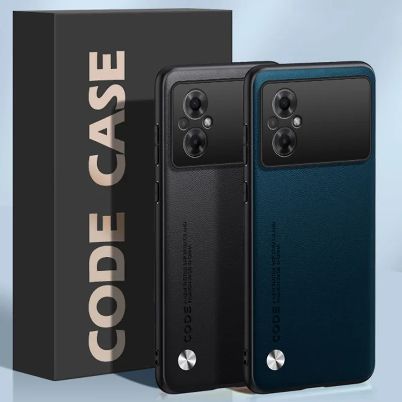 Funda de cuero PU de lujo para Xiaomi Poco M5, cubierta mate de silicona a prueba de golpes, protección de teléfono para Poco M5S M5 S PocoM5 Coque - imagen 4