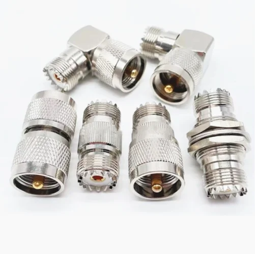 SO239 PL259 UHF macho hembra a UHF macho hembra conector RF adaptador de alta calidad