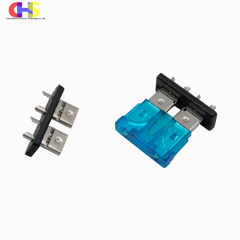 5 Juegos Portafusibles para coche, placa PCB, MINI hoja pequeña y mediana, barco automotriz, 32V, Clip de seguridad, tipo de inserción, - imagen 4