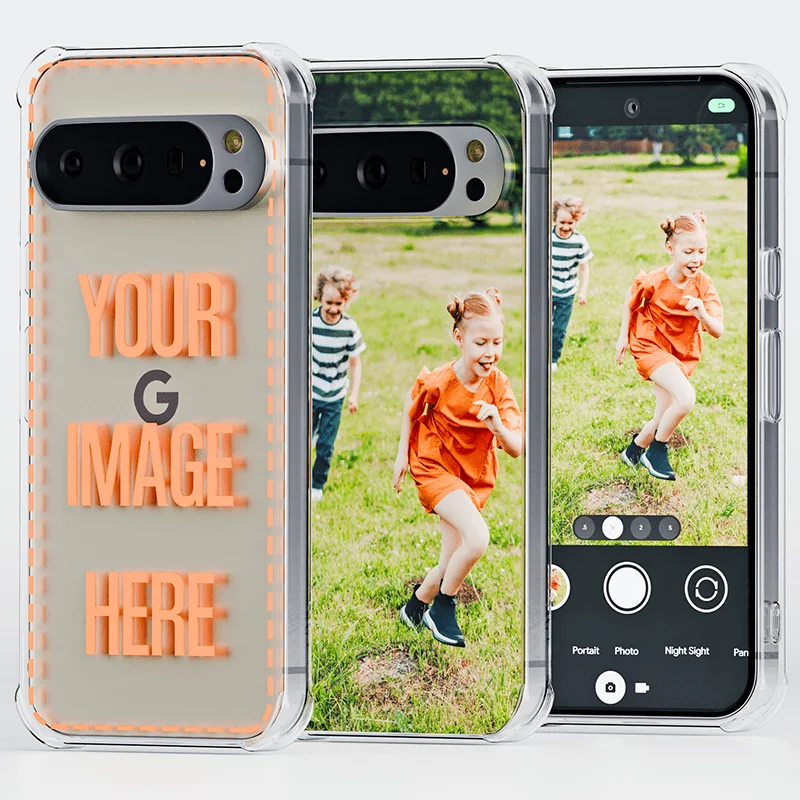 Funda suave a prueba de golpes con personalización de fotos DIY para Google Pixel 10 9 Pro XL 8 7 6 Pro 9a 8a 7a 6a cubierta trasera resistente a golpes