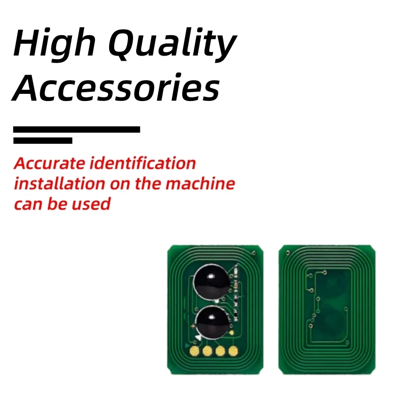 Chip de 8 Uds para cartucho de tóner OKI C610 C610dn 44315304 44315303 44315302 44315301   EE.UU.; 44315308 44315307 44315306 44315305   UE - imagen 5