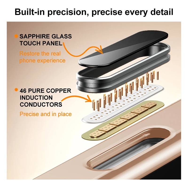 Wlons Defense Series Funda de cuero genuino chapada a prueba de golpes para iPhone 16 15 Pro Max lente soporte de Metal contraportada - imagen 4