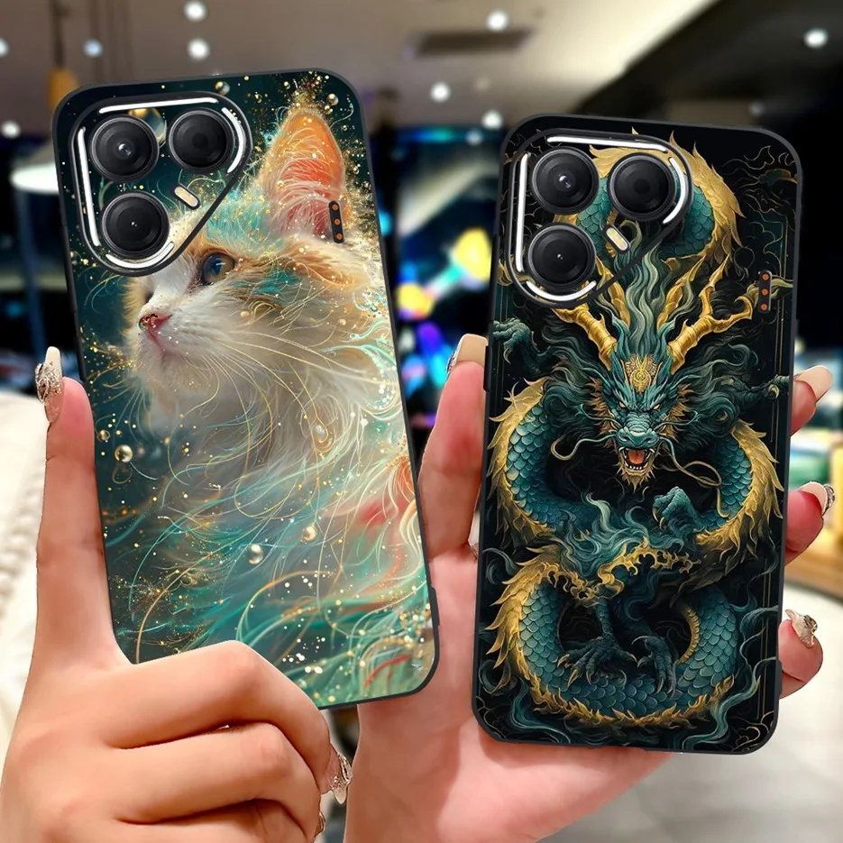 Para Tecno Pova 7 4G LJ6 funda Pova7 Pro LJ8 Linda funda pintada funda de teléfono de silicona suave para Tecno Pova 7 Pro Pova7 Ultra LJ9 bolsas - imagen 3